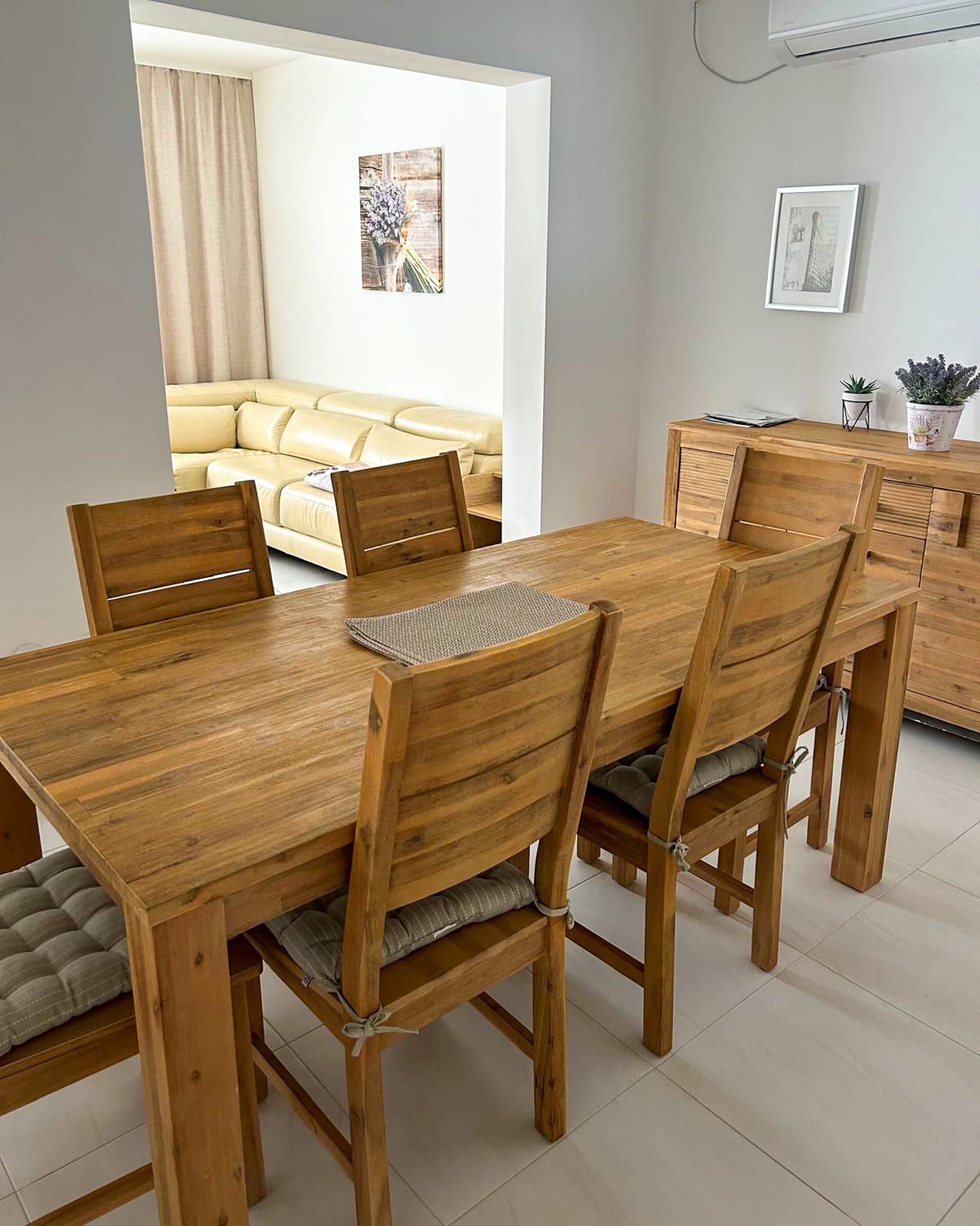 tatova apartments diningroom view to living room